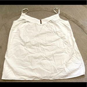 J. Crew White Tank Top